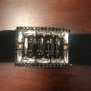 BCBCMaxAzria Rhinestone Belt